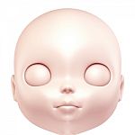 3D Head Of Doll Stock Photo