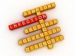 3d Infection Word Cloud Concept - Illustration Stock Photo