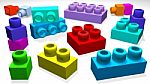 3d Lego Stock Photo