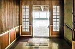 Abandoned Residential Building Stock Photo
