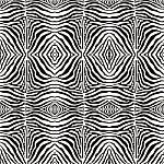Abstract Black And White Pattern Zebras Stock Photo