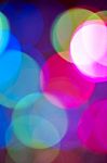 Abstract Colorful Bokeh For Background Stock Photo
