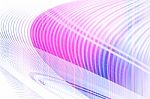 Abstract Curved Background Stock Photo