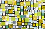 Abstract Mosaic Background Stock Photo