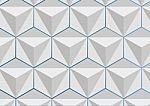 Abstract Triangular Prism Pattern Graphic Design Stock Photo