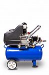 Air Compressor With Clipping Path Stock Photo