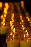Allusions Candles Stock Photo