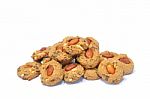 Almond Cookies Stock Photo