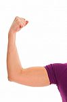 Arm Muscle Stock Photo