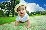 Asian Baby Stock Photo