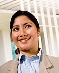 Asian Business Woman Stock Photo