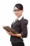 Asian Business Woman Stock Photo