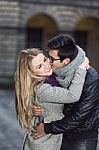 Attractive Young Couple In Love Stock Photo