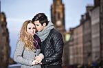 Attractive Young Couple In Love Stock Photo
