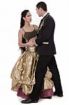 Ball Room Dancing Couple Stock Photo