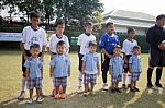 Bangkok, Thailand - Nov 2016: In The Nov 23, 2016. Youth Soccer Match, In Pieamsuwan Elementary School Stock Photo