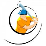 Baseball Player Stock Photo