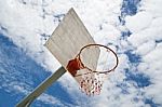 Basketball Net Stock Photo