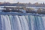 Beautiful Image With Amazing Powerful Niagara Waterfall Stock Photo