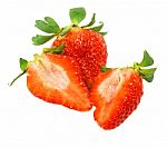 Beautiful Strawberries Stock Photo
