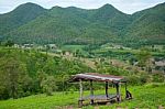 Beautiful View Of Rural Landscape Stock Photo