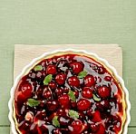 Berry Pie Stock Photo