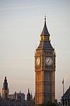 Big Ben Clock Tower Stock Photo