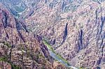 Black Canyon Of The Gunnison National Park Stock Photo