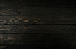 Black Dark Wooden Background Texture Stock Photo