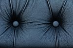 Black Genuine Leather Sofa Pattern Stock Photo