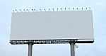 Blank Billboard Stock Photo