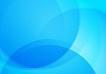 Blue Curved Abstract Background Stock Photo