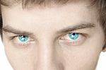 Blue Eyes Stock Photo