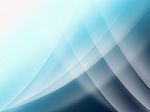 Blue Gradient Silk Wave Background Stock Photo