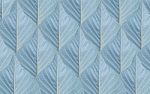 Blue Leaves Pattern Background Stock Photo