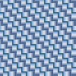 Blue Ribbon Pattern Metal Style Background Wallpaper Stock Photo