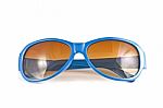 Blue Sunglasses  Stock Photo