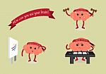Brain Exercise Stock Photo