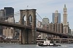 Brookyn Bridge NYC Stock Photo