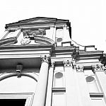 Building Old Architecture In Italy Europe Milan Religion       A Stock Photo