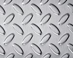 Bulge Stainless Steel Texture Background Crop Size Stock Photo