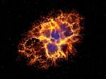 Burning Nebula  Stock Photo