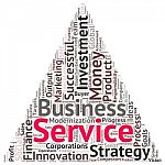 Business & Finance Related Word Cloud Background Stock Photo