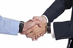 Business Handshake Stock Photo