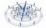 Business Network Stock Photo