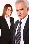 Business People Are Standing Stock Photo