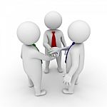 Business Team Joining Hands Stock Photo