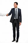 Businessman Handshake Stock Photo
