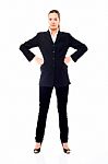 Businesswoman Standing Stock Photo