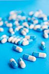 Capsule Pills Stock Photo